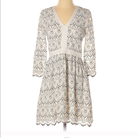 highline collective Dresses & Skirts - { Highline } NWT Bell Sleeve Lace Dress